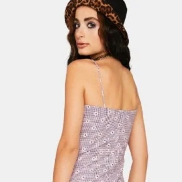 DollsKill - LAVENDER DAISY FIELD CYPRESS MIDI DRESS - Picture 2 of 2